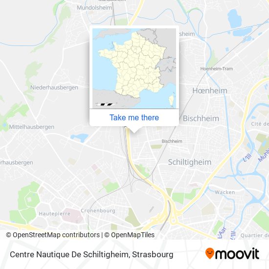 Centre Nautique De Schiltigheim map