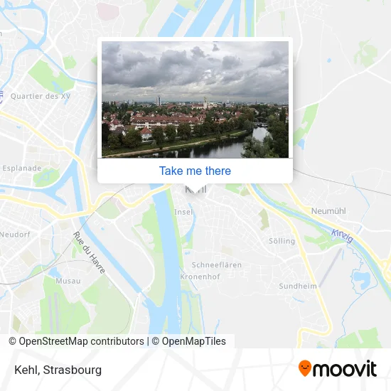 Kehl map