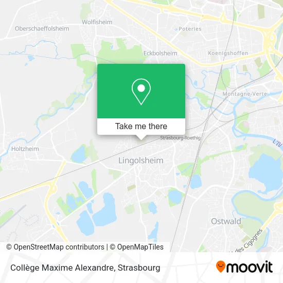 Collège Maxime Alexandre map