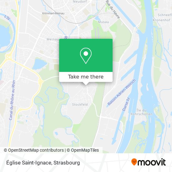 Église Saint-Ignace map