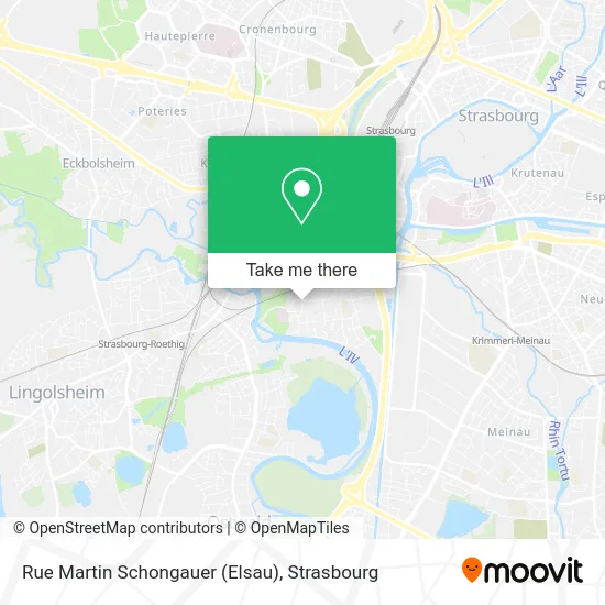 Rue Martin Schongauer (Elsau) map