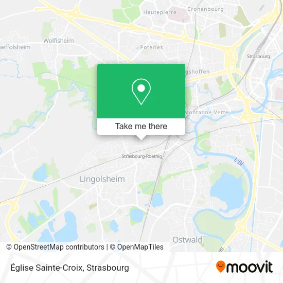 Église Sainte-Croix map