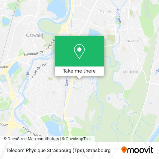 Mapa Télécom Physique Strasbourg (Tps)