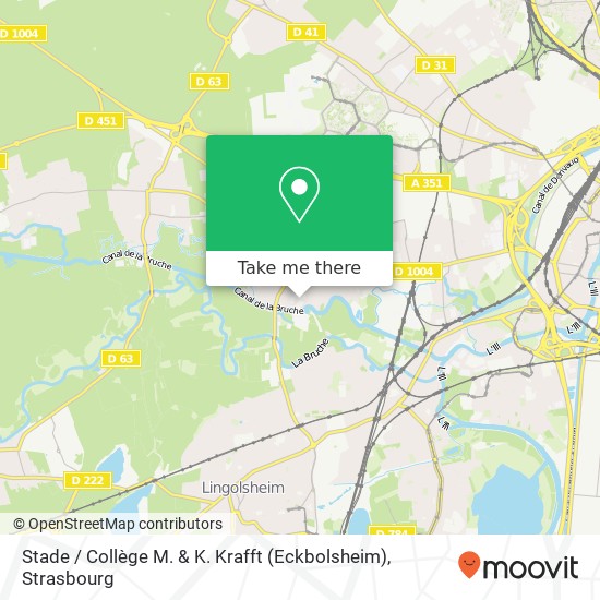 Stade / Collège M. & K. Krafft (Eckbolsheim) map