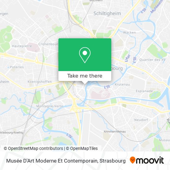 Musée D'Art Moderne Et Contemporain map