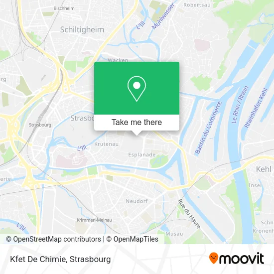 Kfet De Chimie map