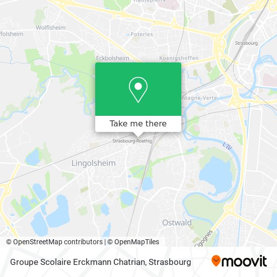 Groupe Scolaire Erckmann Chatrian map