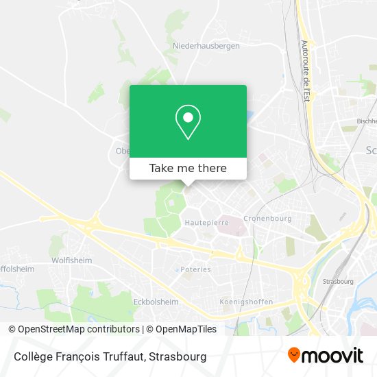 Collège François Truffaut map