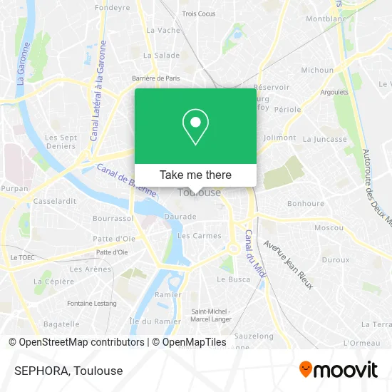 SEPHORA map