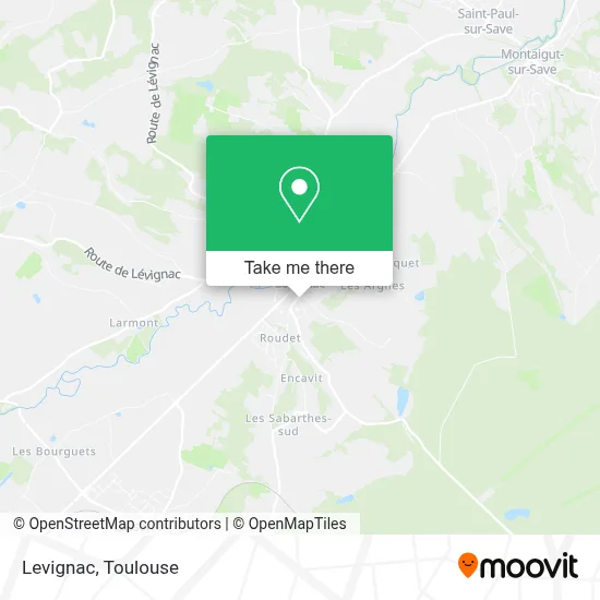 Levignac map