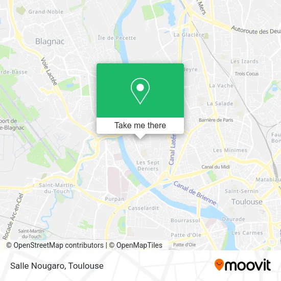 Salle Nougaro map