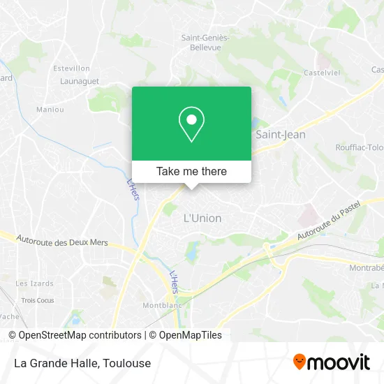 La Grande Halle map