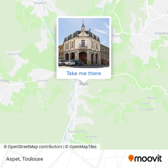 Aspet map
