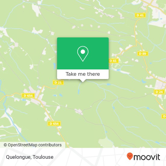 Quelongue map