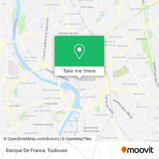 Banque De France map