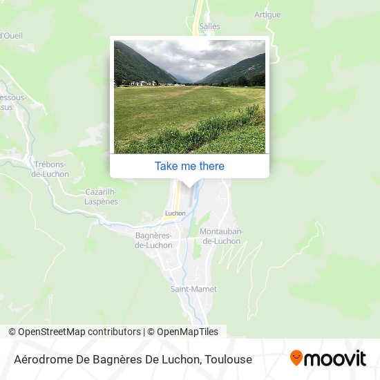 Aérodrome De Bagnères De Luchon map