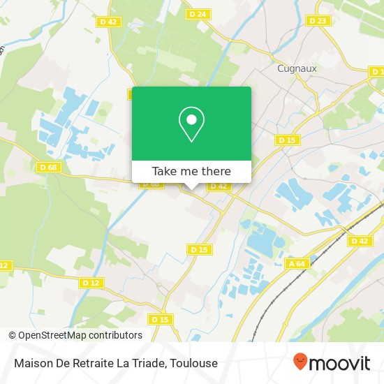 Mapa Maison De Retraite La Triade