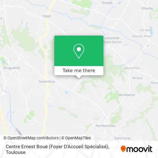 Centre Ernest Boué (Foyer D'Accueil Spécialisé) map