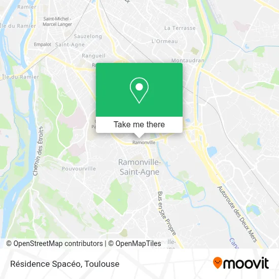 Résidence Spacéo map