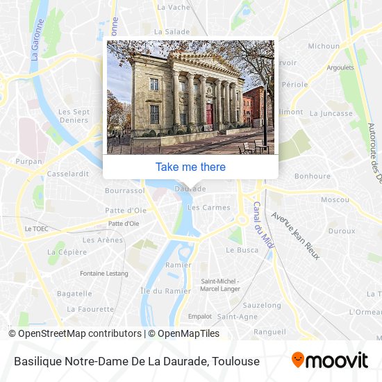 Basilique Notre-Dame De La Daurade map