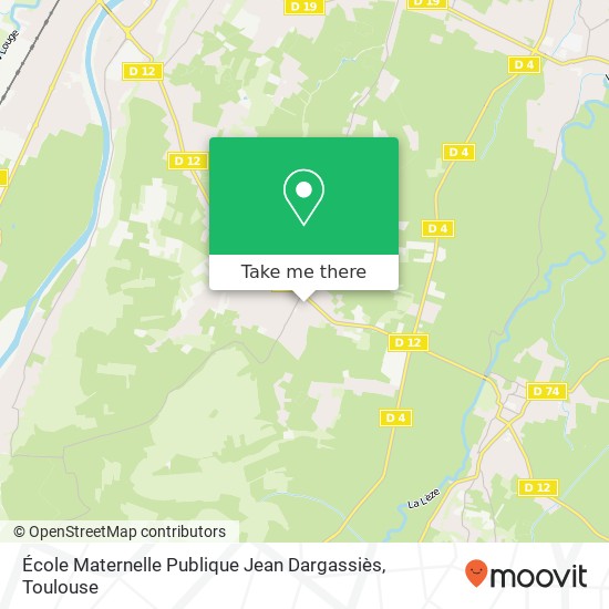 École Maternelle Publique Jean Dargassiès map