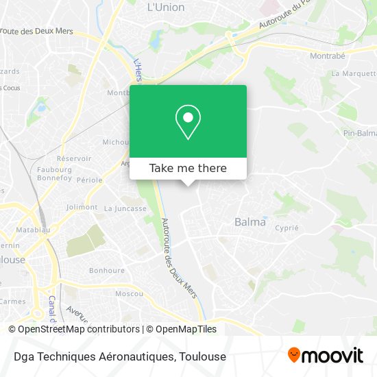 Dga Techniques Aéronautiques map