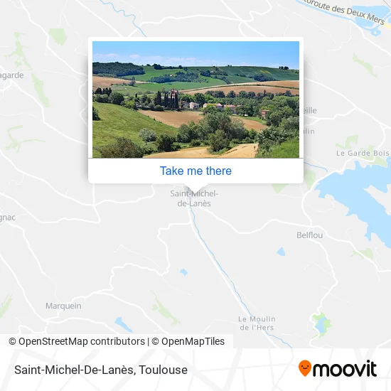 Saint-Michel-De-Lanès map