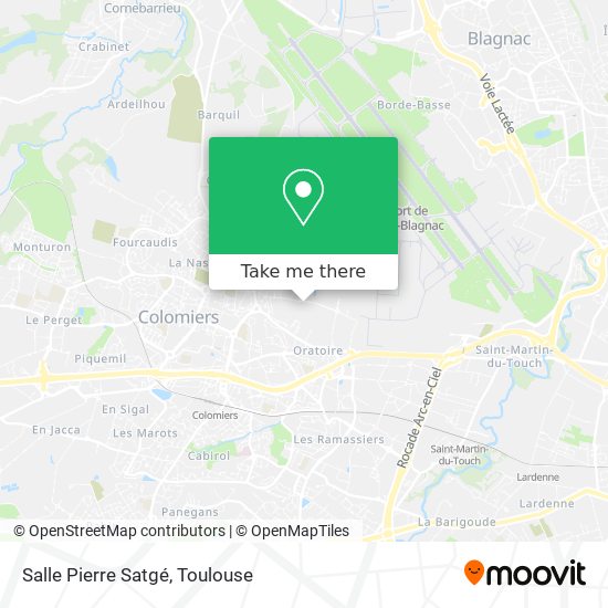 Salle Pierre Satgé map