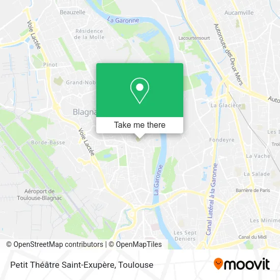 Petit Théâtre Saint-Exupère map