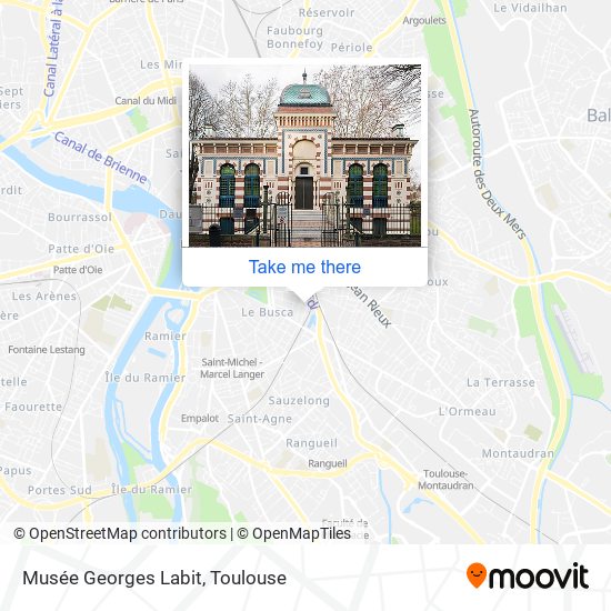 Musée Georges Labit map