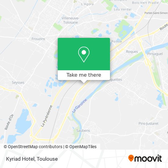 Kyriad Hotel map