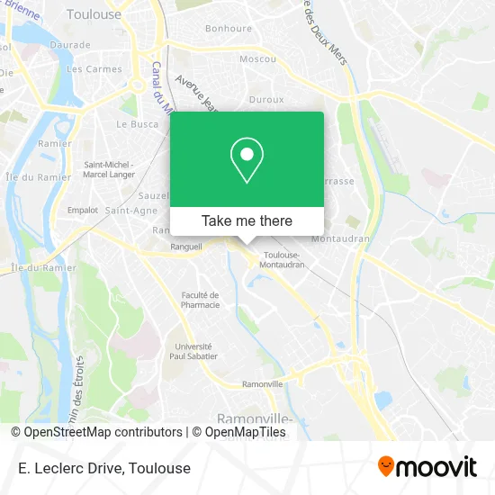 E. Leclerc Drive map