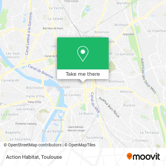 Action Habitat map