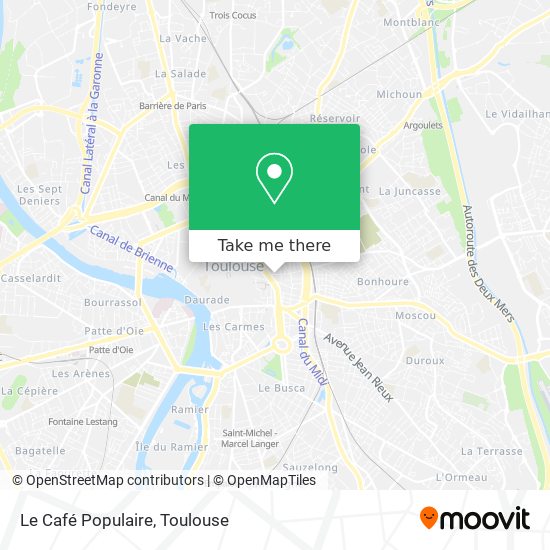 Le Café Populaire map