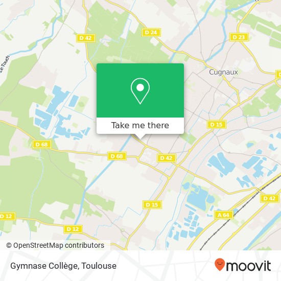 Mapa Gymnase Collège