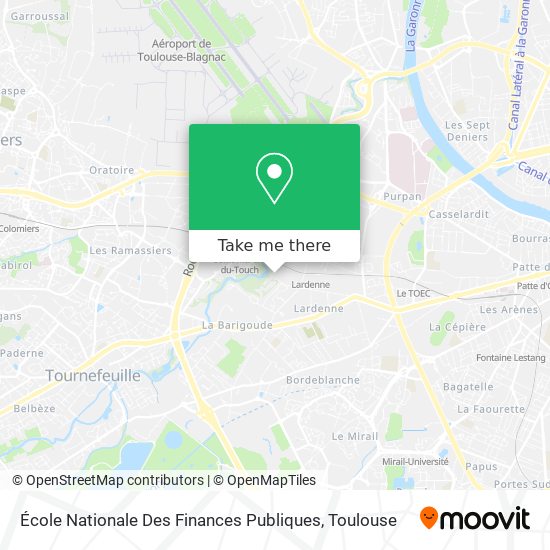 École Nationale Des Finances Publiques map