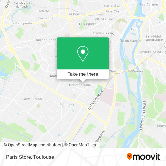 Paris Store map