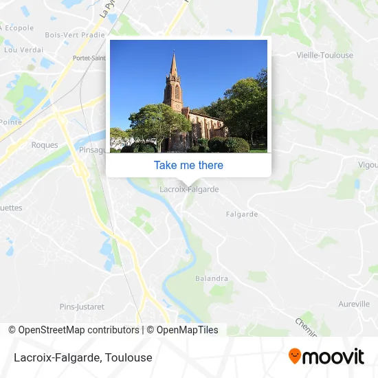 Lacroix-Falgarde map