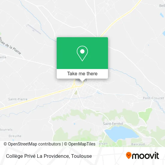 Collège Privé La Providence map