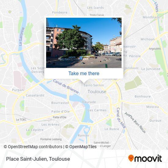 Place Saint-Julien map