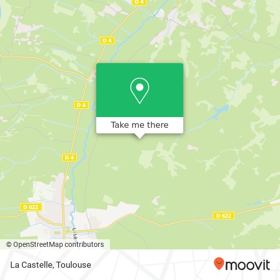La Castelle map