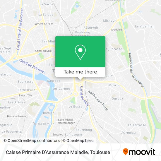 Caisse Primaire D'Assurance Maladie map