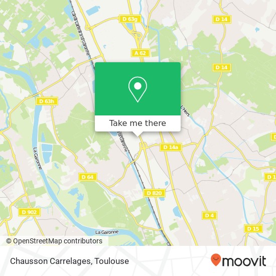 Chausson Carrelages map