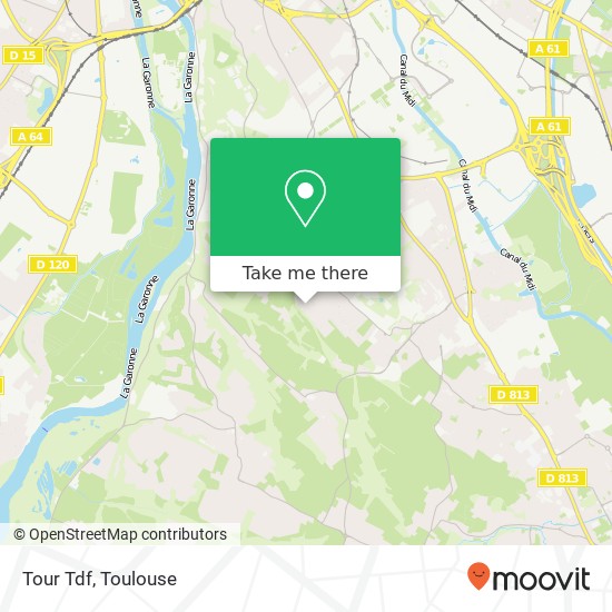 Tour Tdf map