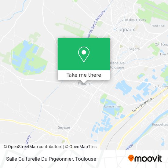 Salle Culturelle Du Pigeonnier map