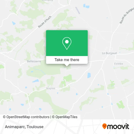 Animaparc map