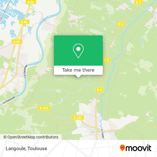 Langoule map