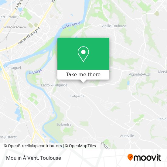 Mapa Moulin À Vent