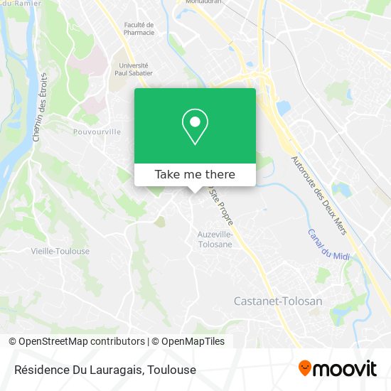 Mapa Résidence Du Lauragais