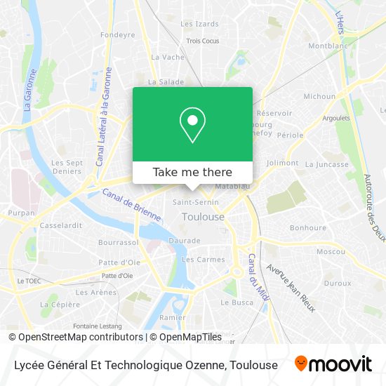 Mapa Lycée Général Et Technologique Ozenne